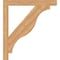 Ekena Millwork Funston Block Smooth Bracket, Western Red Cedar, 3 1/2"W x 36"D x 40"H BKT04X36X40FST05SWR - alternate 4